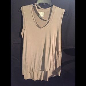 Mason Sleeveless  Long back Top size Small